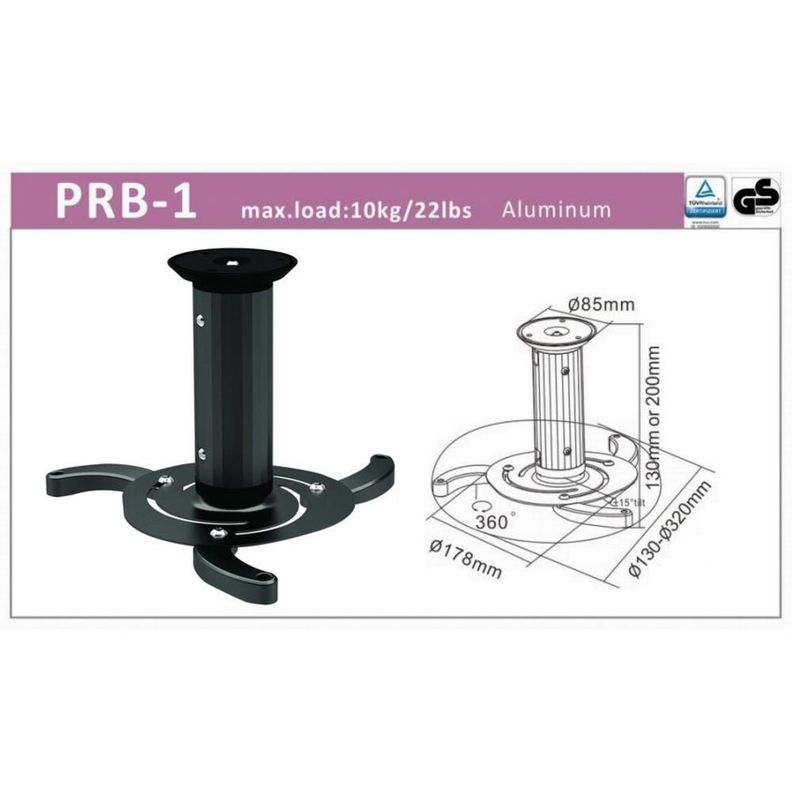 SOPORTE  PROYECTOR 37P BRATECK-1