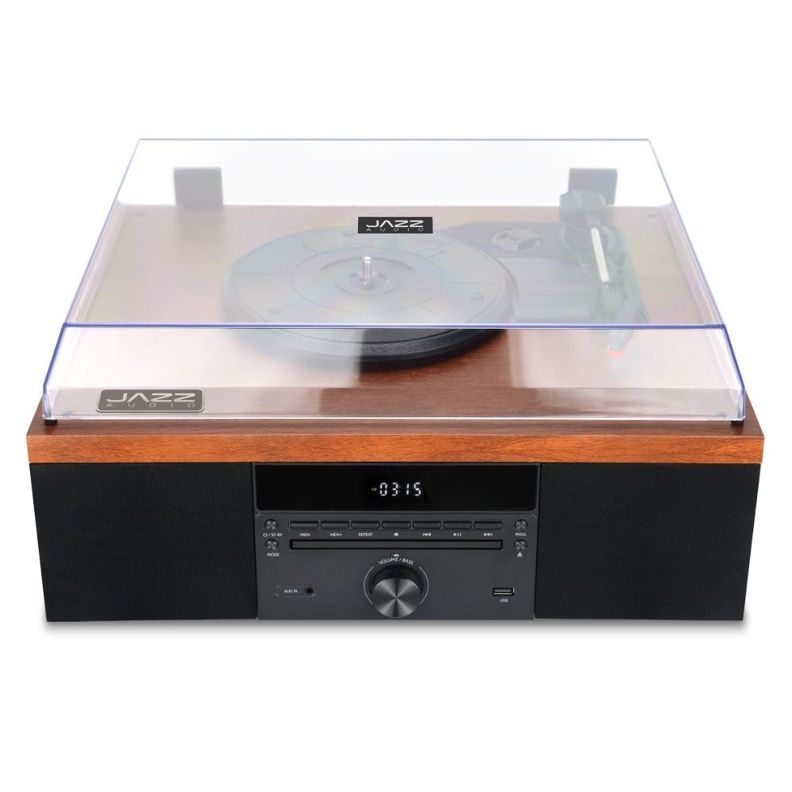 TORNAMESA JAZZ AUDIO 70'S JEWEL BLUETOOTH + CD + RADIO FM-1