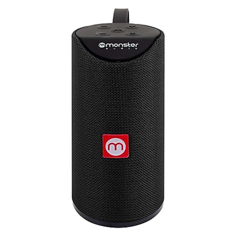 PARLANTE BLUETOOTH/FM/SD/AUX/MIC NEGRO MONSTER