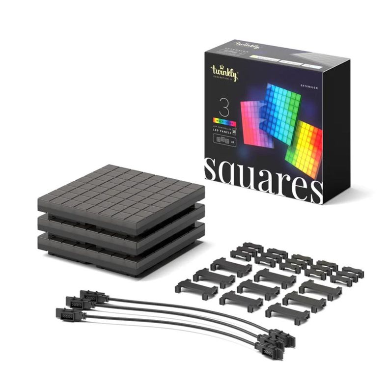 PANELES DE EXTENSION X3 LED RGB TWINKLY SQUARES TWQ064STW-03-BAD-0