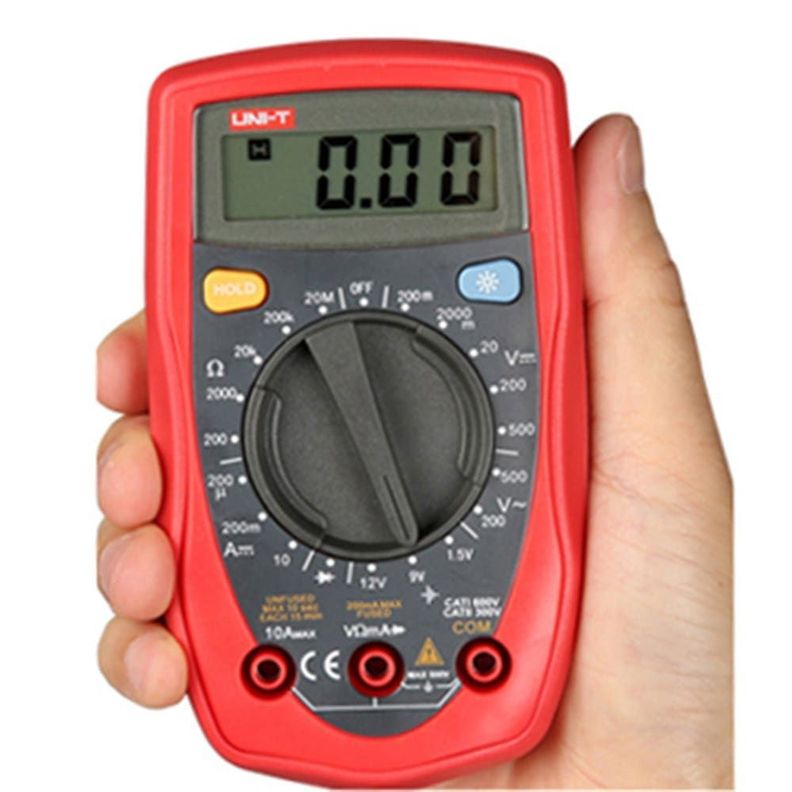 MULTITESTER  CON TERMOCUPLA UT-33C UNIT-1
