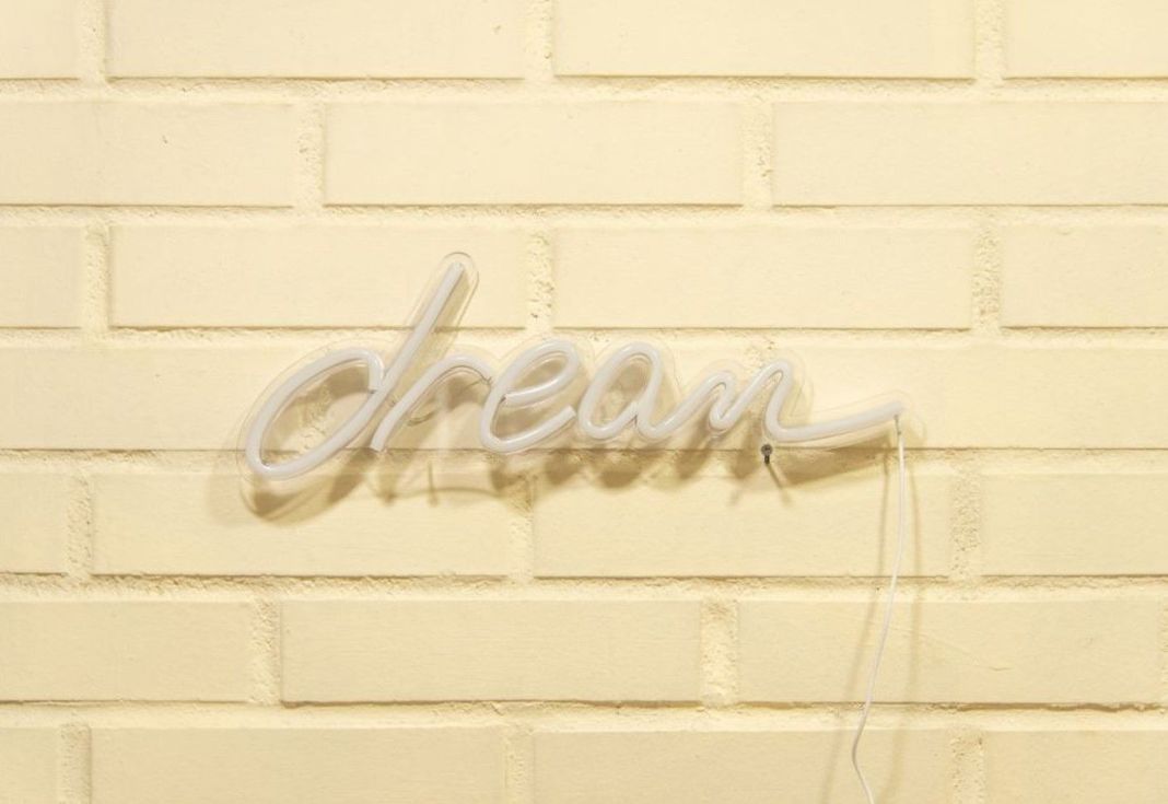 LETRERO ESTILO NEON DREAM (USB/45,5X15CM)-0