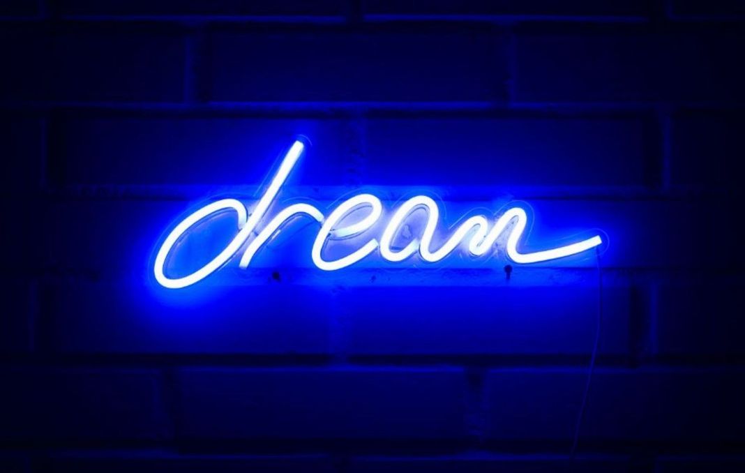 LETRERO ESTILO NEON DREAM (USB/45,5X15CM)-1