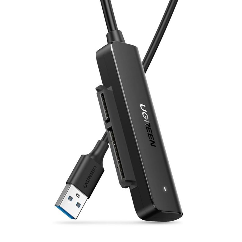 ADAPTADOR SATA USB-A 3.0 2.5INCH 6TB MAX UGREEN CM321 Negro