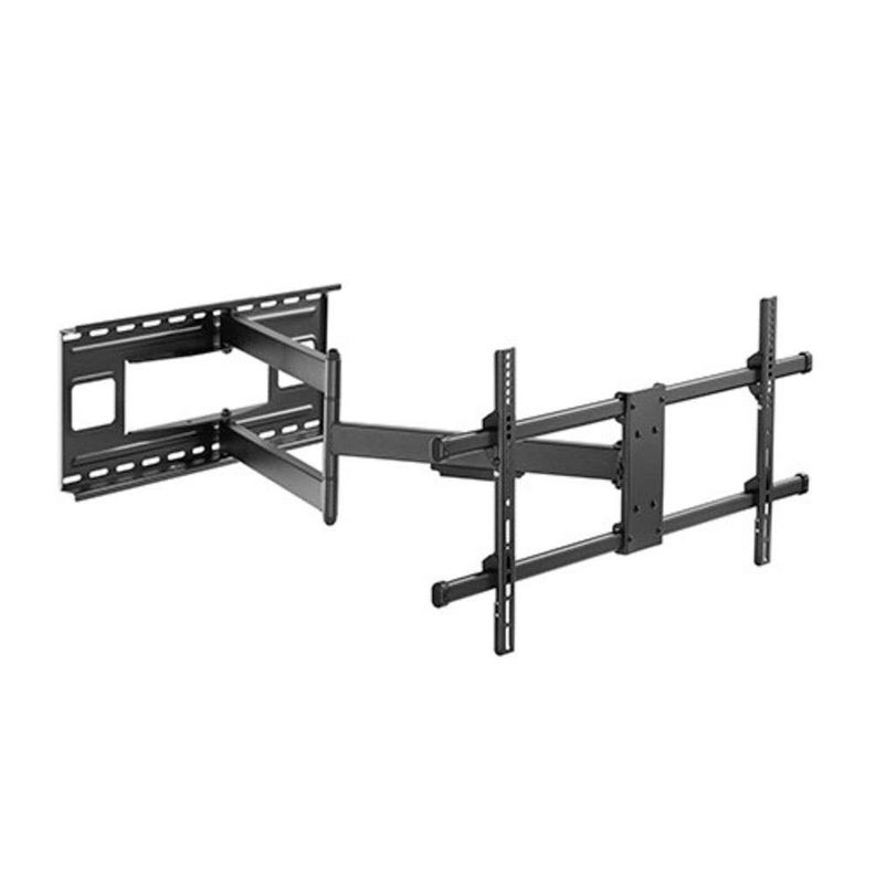 SOPORTE LCD 43P - 80P MURO AJUSTABLE MOVIBLE BRAKET Negro