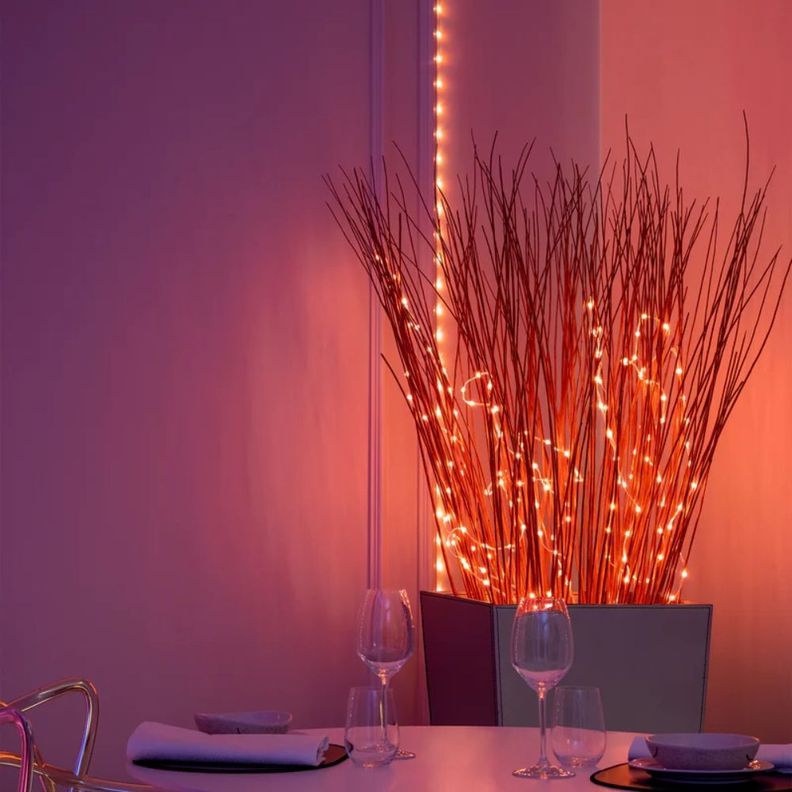 DOTS CADENA 60 LED RGB CABLE TRANSPARENTE USB-A TWINKLY TWD060STP-T-1