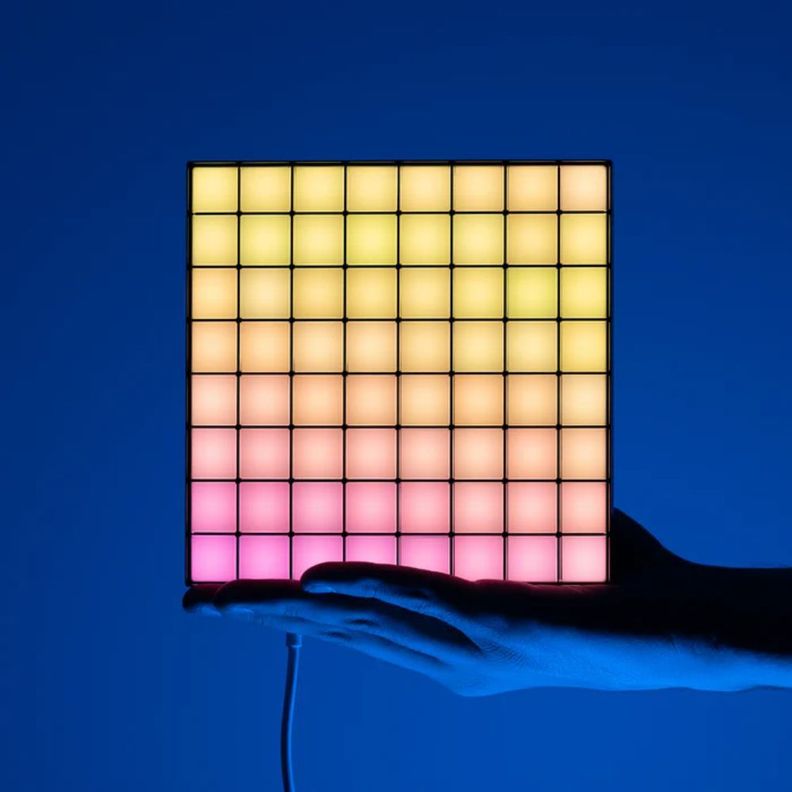 KIT STARTER PANELES 1X5 LED RGB TWINKLY SQUARES TWQ064STW-07-BEU-1