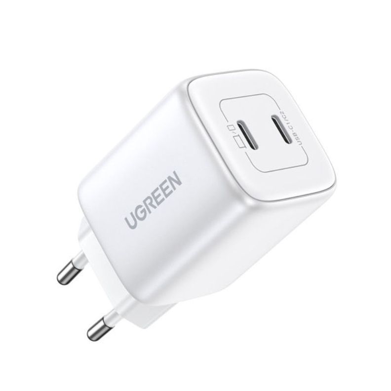 CARGADOR 45W NEXODE GAN TECH PD 2 USB-C BLANCO UGREEN CD294-15327-1