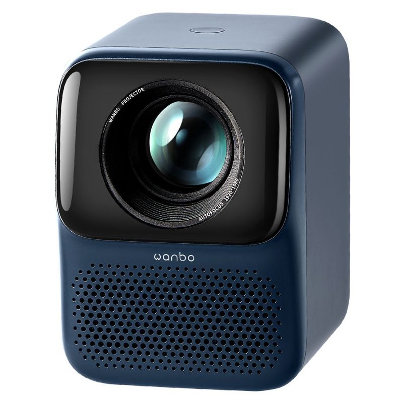 WANBO PROYECTOR NEW T2 MAX DARK BLUE LED/LCD / 450 ANSI / BT / WIFI-0