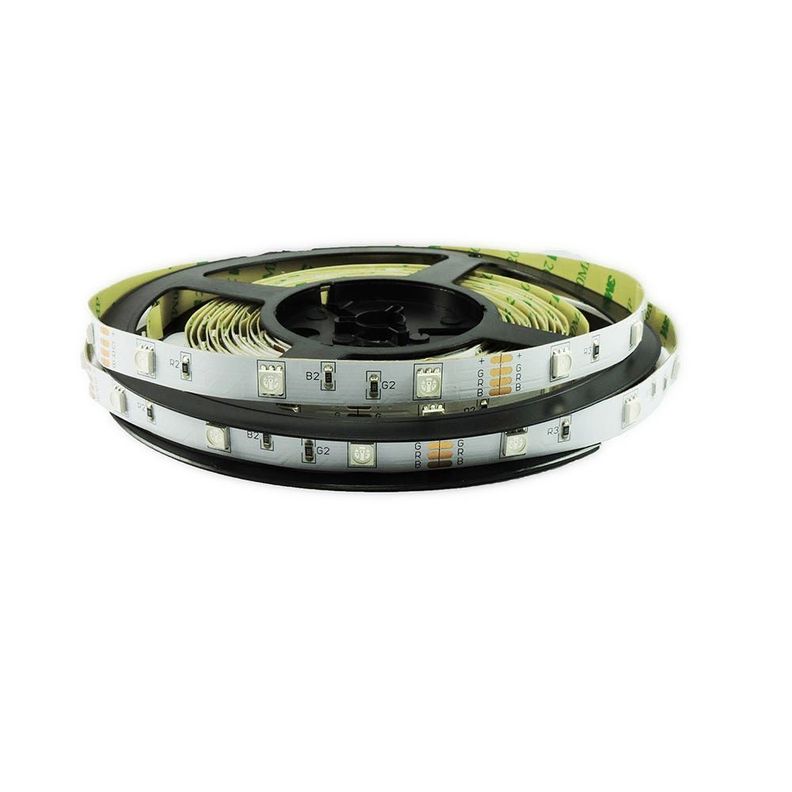 KIT CINTA LED FLEXIBLE 30LED/M SMD5050 12VDC INTROTECH-0