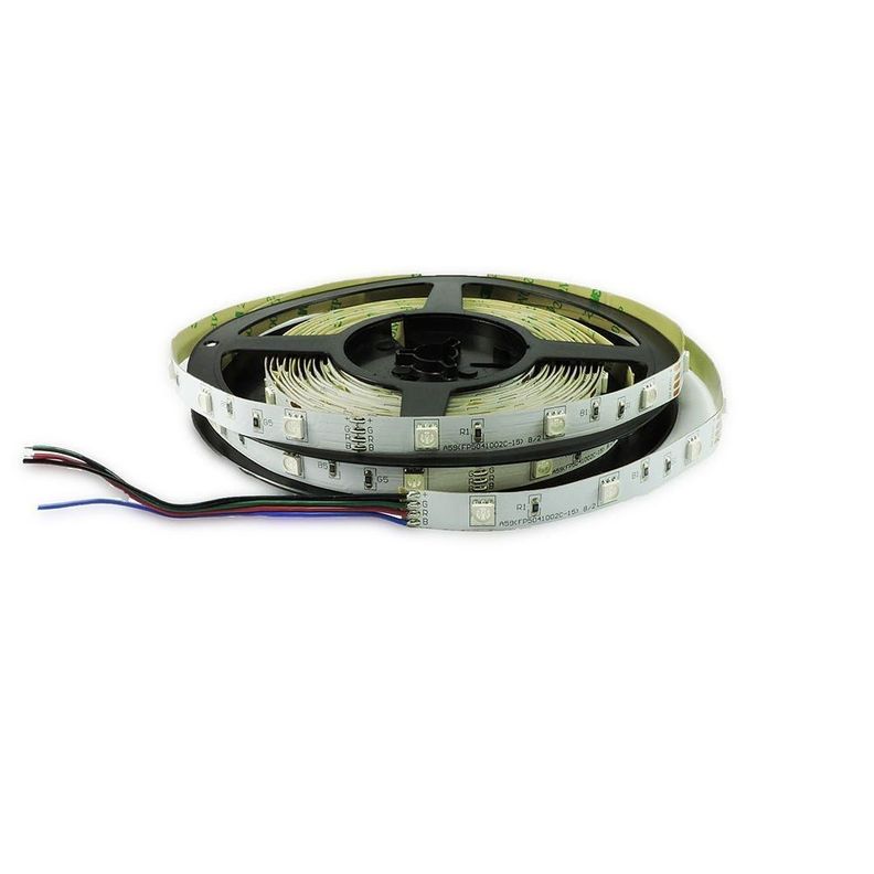 KIT CINTA LED FLEXIBLE 30LED/M SMD5050 12VDC INTROTECH-1