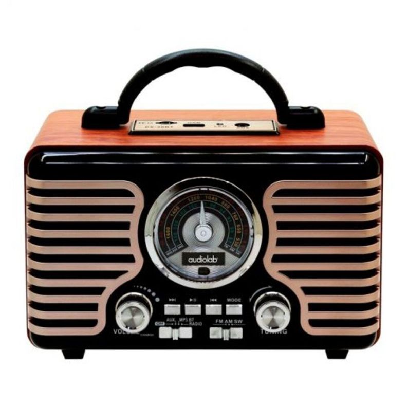 RADIO RETRO BT/FM/AM/SW/USB/SD/AUX AUDIOLAB