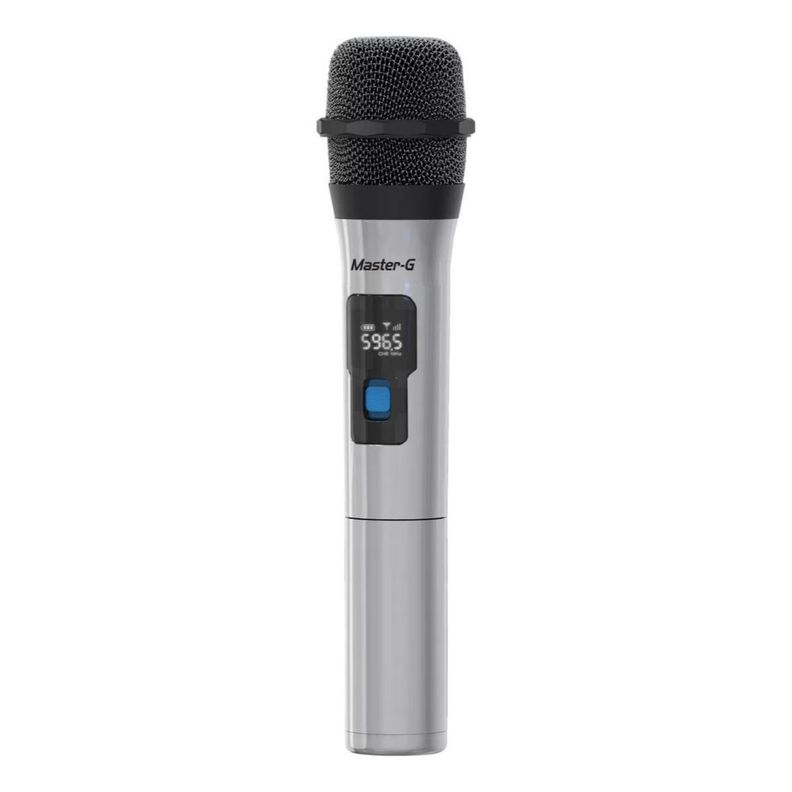 PAR DE MICROFONOS INALAMBRICOS CON RECEPTOR UHF-1
