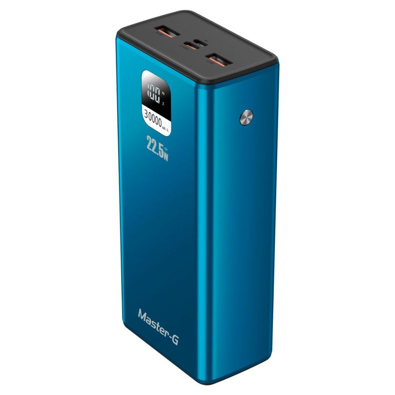 CARGADOR PORTATIL 30.000 MAH 22.5W UCP30LPD MASTER-G-0
