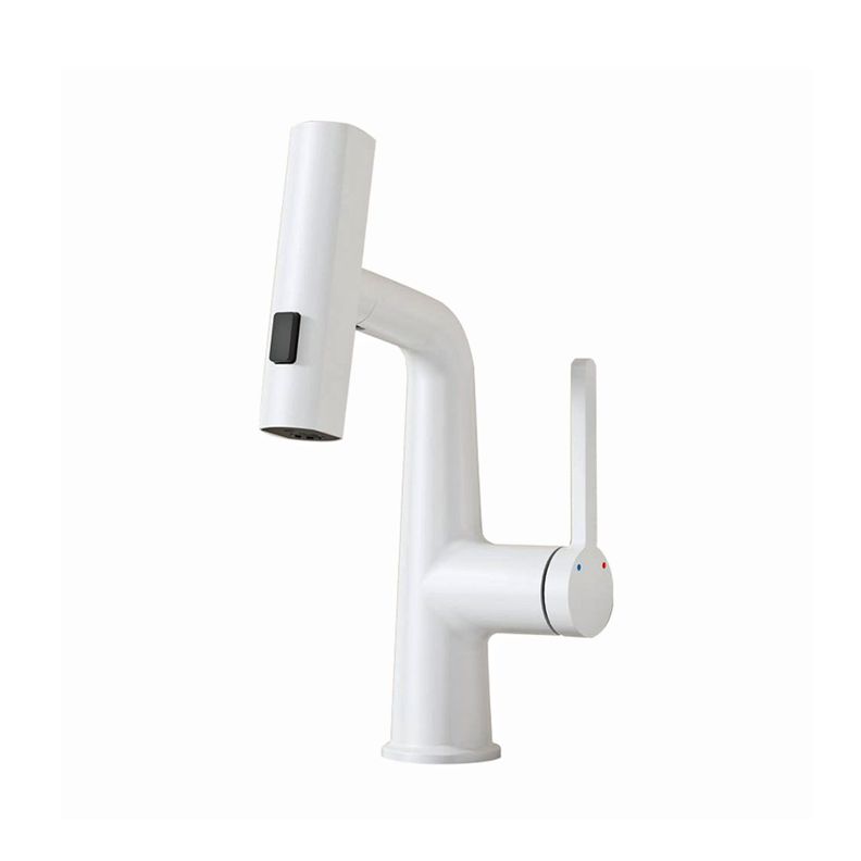 Llave monomando extensible Lavaplatos White ShootHome multiposición-0