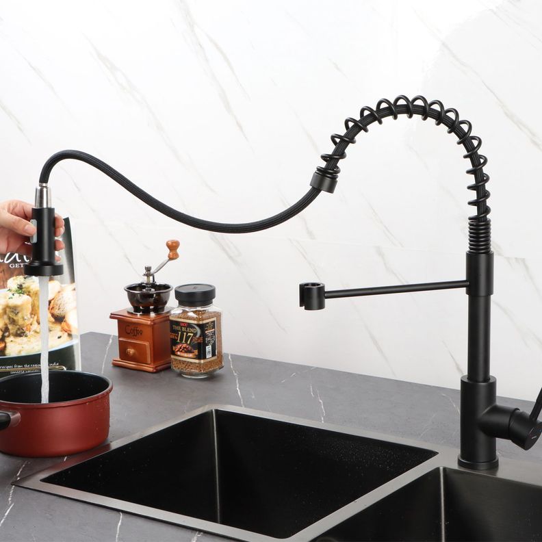 Llave monomando extensible black ShootHome-3