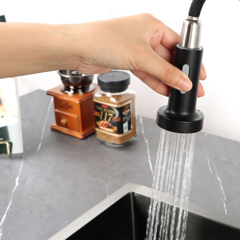 Llave monomando extensible black ShootHome-1