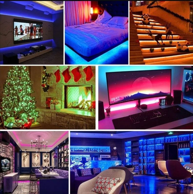 Tira de Luces LED 5Mts RGB con Bluetooth-3