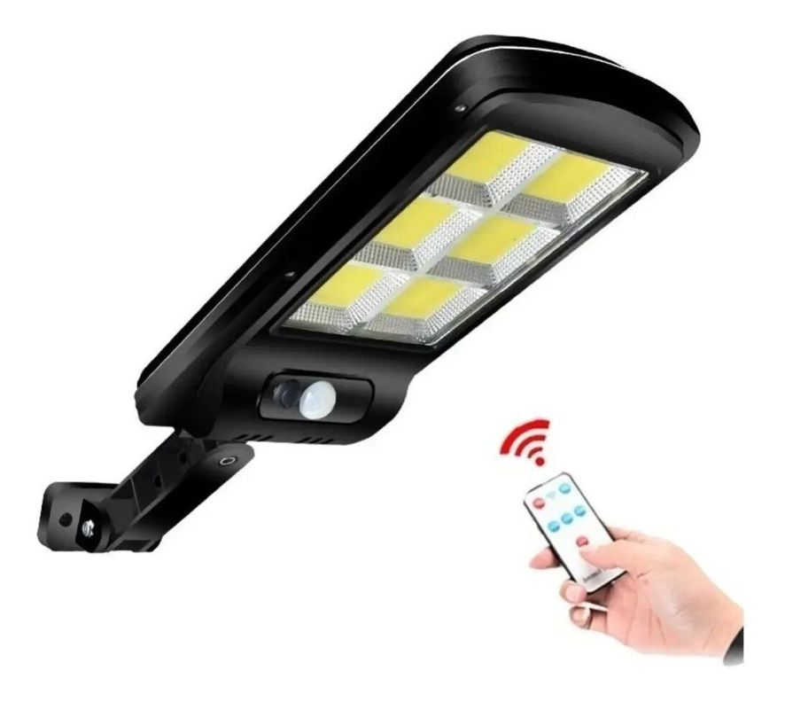 Foco Solar para Exterior con Sensor de Movimiento y Control-0