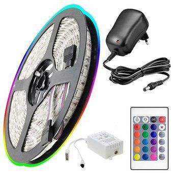 Tira de Luces Led 5 Mts RGB con Control-0