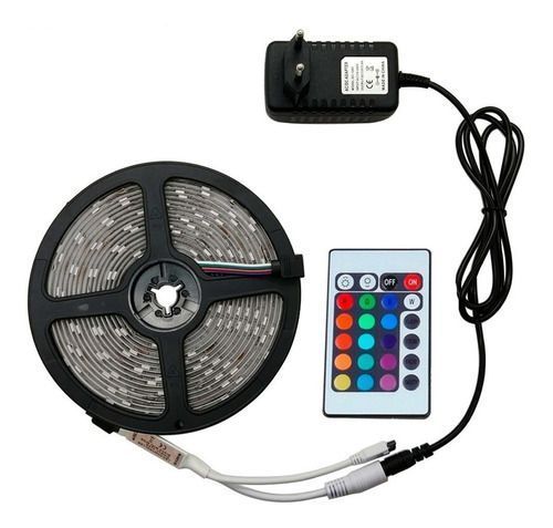 Tira de Luces Led 5 Mts RGB con Control-1