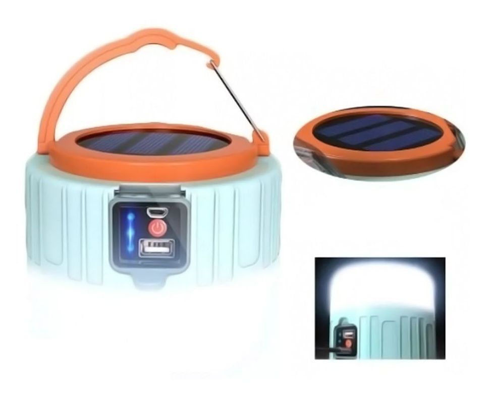 Lámpara Solar Portátil de Emergencia -1
