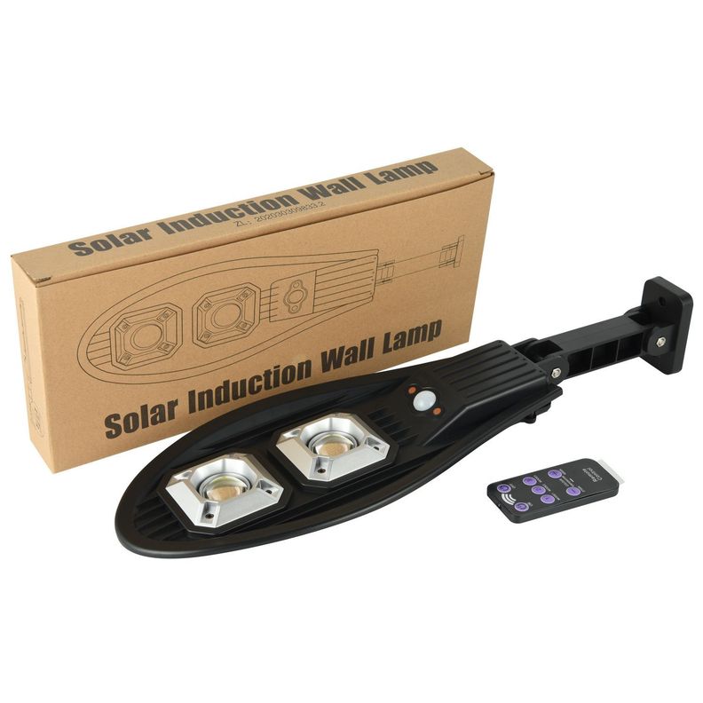 Foco Solar con Control y Sensor de movimiento para Exterior-4
