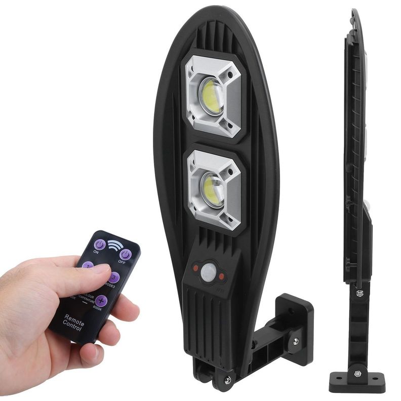 Foco Solar con Control y Sensor de movimiento para Exterior-0