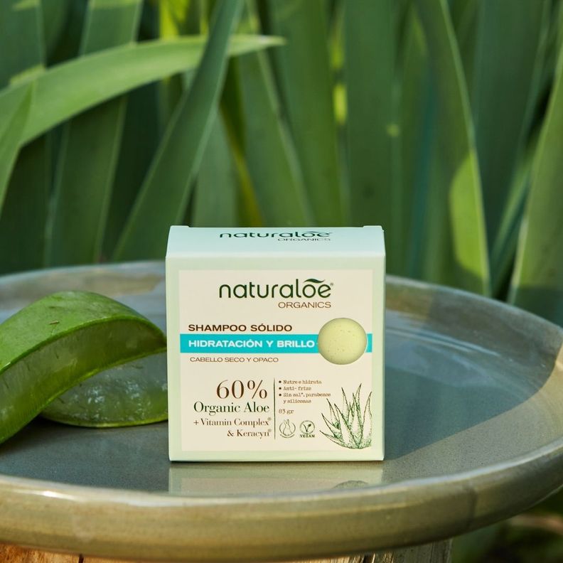 Shampoo Sólido Naturaloe Hidratación y Brillo 83gr-1