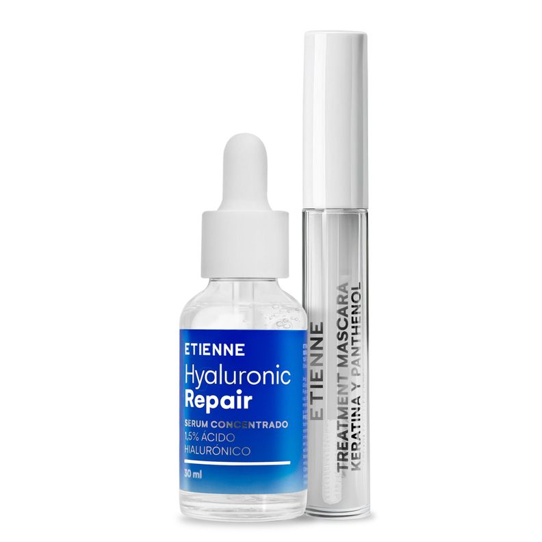 Etienne Set Serum HA + Máscara Pestañas y Cejas-1