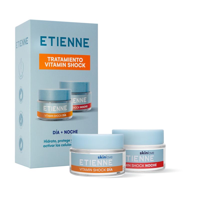 Set Etienne Crema Vitamin Shock Día + Noche-0