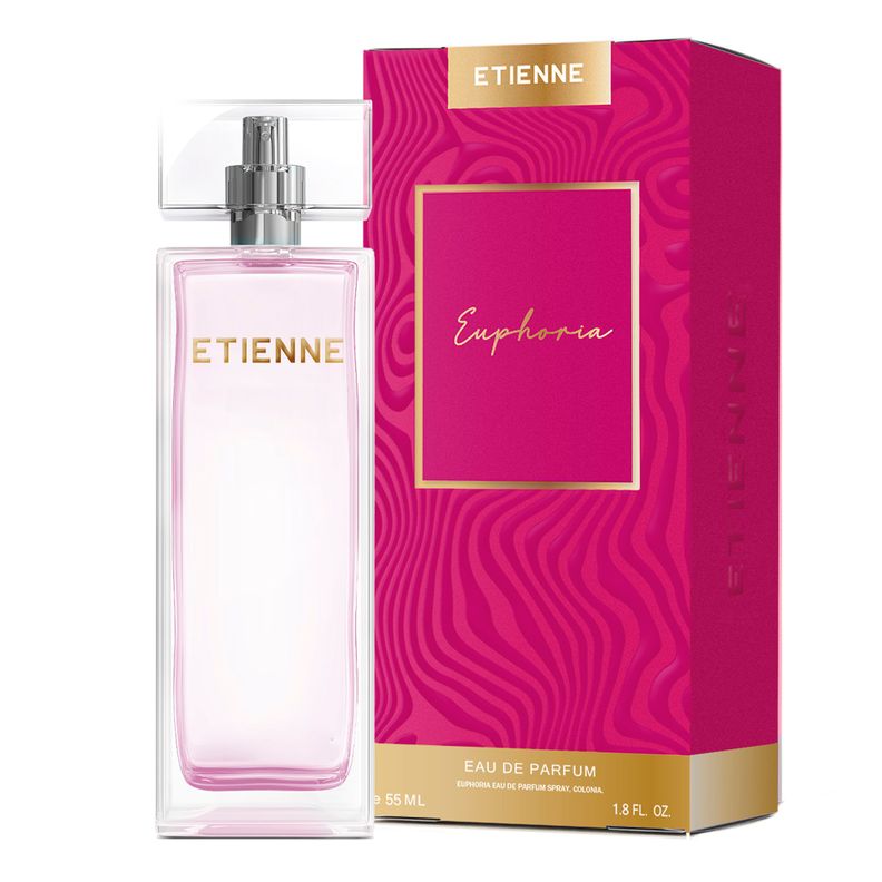 Perfume Etienne Euphoria Eau de Parfum 55 ml Rosado