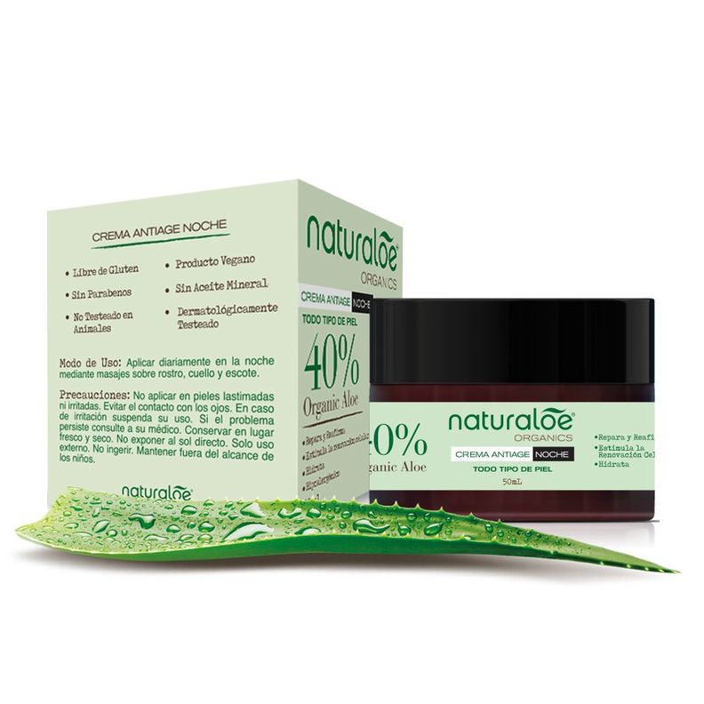 Crema de Noche Naturaloe Antiage 50ml-2