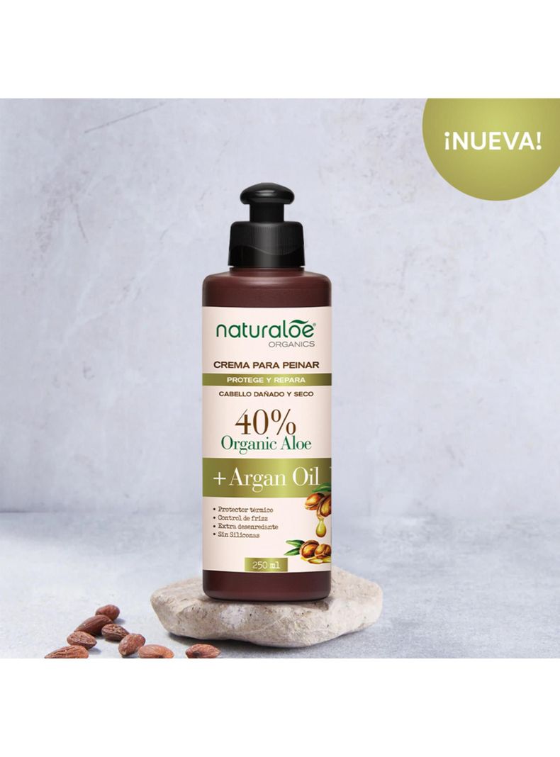 Crema de Peinar Naturaloe Reparación Argan Oil 250mL-0