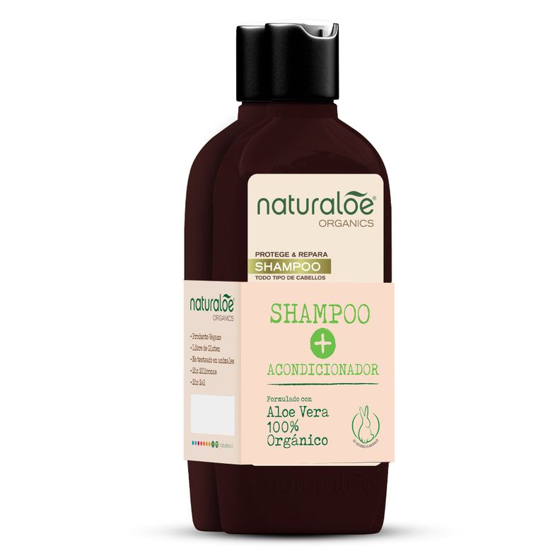 Set Shampoo + Acondicionador Argan Oil Naturaloe-0