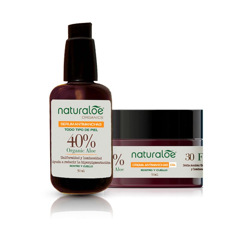 Naturaloe Set Antimanchas Serum 30ml + Crema Día FPS30-1