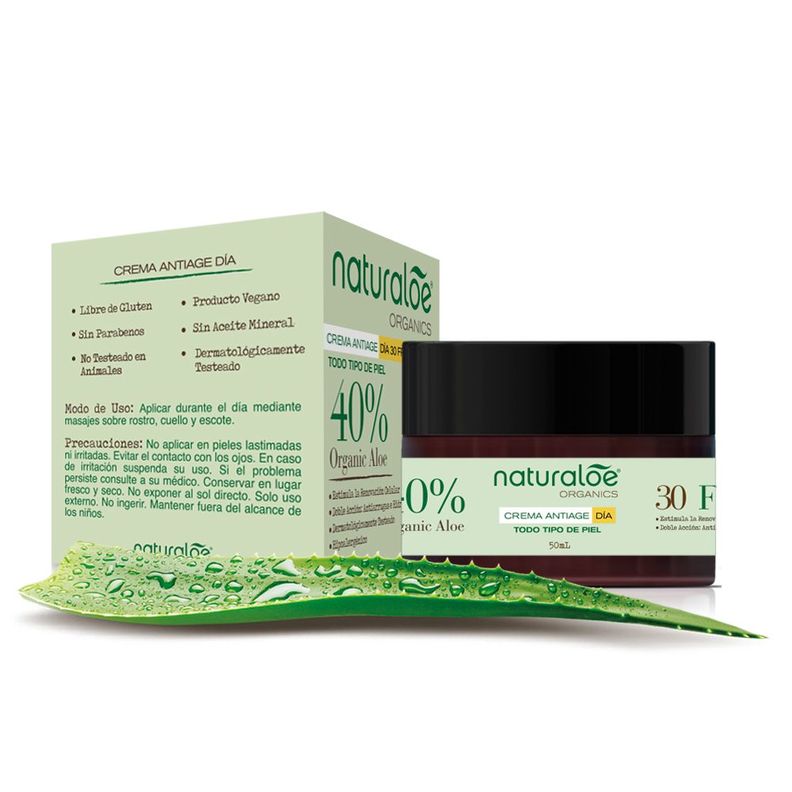 Crema de Día Antiage FPS 30 Naturaloe-2