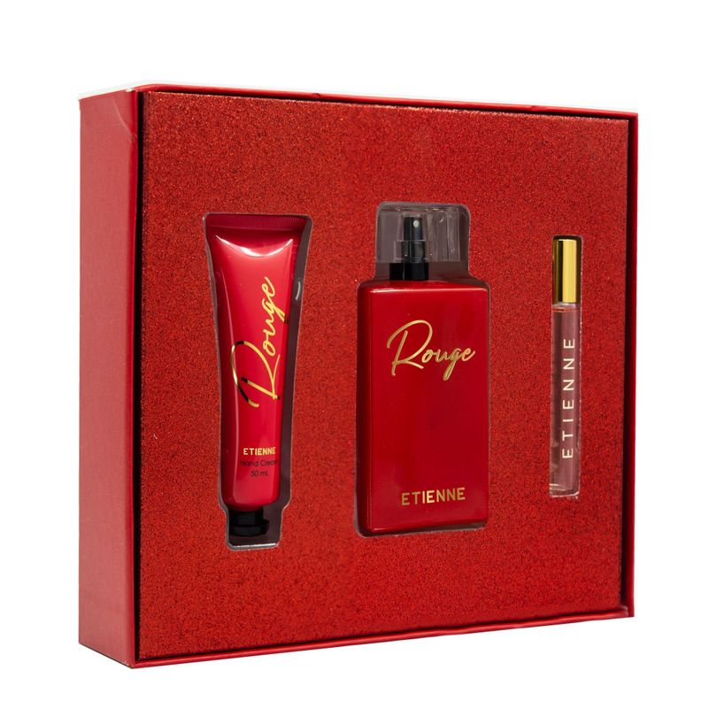 Set Perfume Rouge 100ml + Perfumero 10 ml Crema 50gr-0
