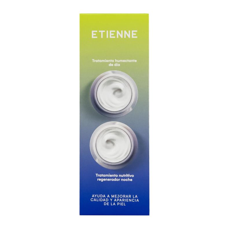 Set Etienne Crema Humectante + Nutritiva Día y Noche-2