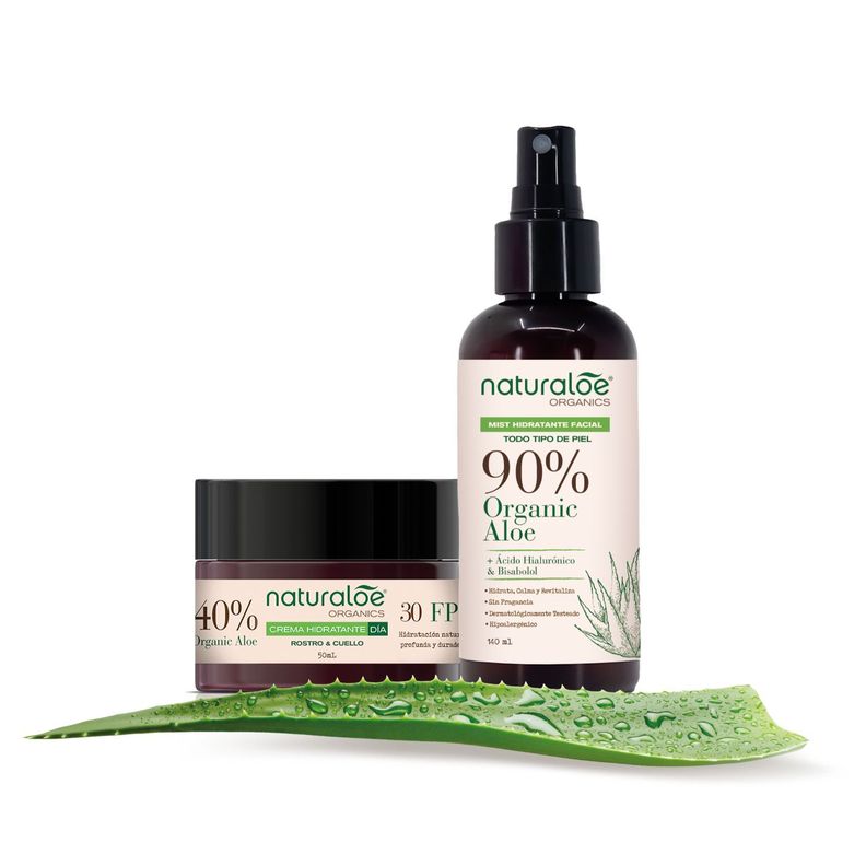 Set Naturaloe Crema día 50ml + Mist 140ml-1