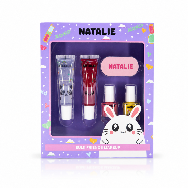 Set Maquillaje Natalie Sumi & Friends Morado