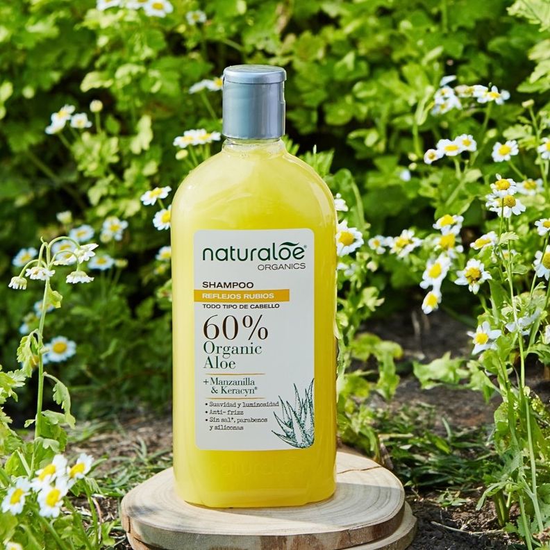 Shampoo Naturaloe Reflejos Rubios 350ml-1