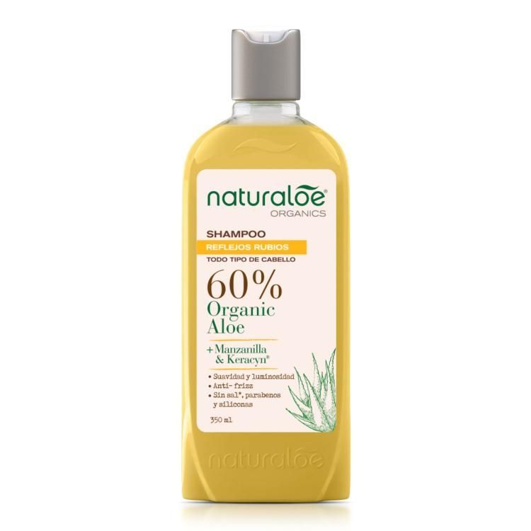 Shampoo Naturaloe Reflejos Rubios 350ml-0