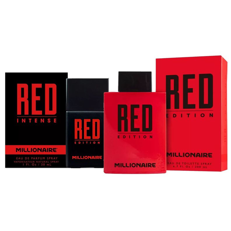 Set Millionaire 200ml+ 30 ml Transparente [ 9997 ]