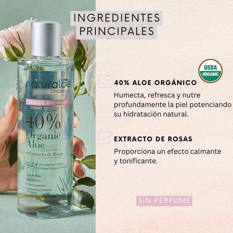 Agua Micelar Naturaloe 250ml-1