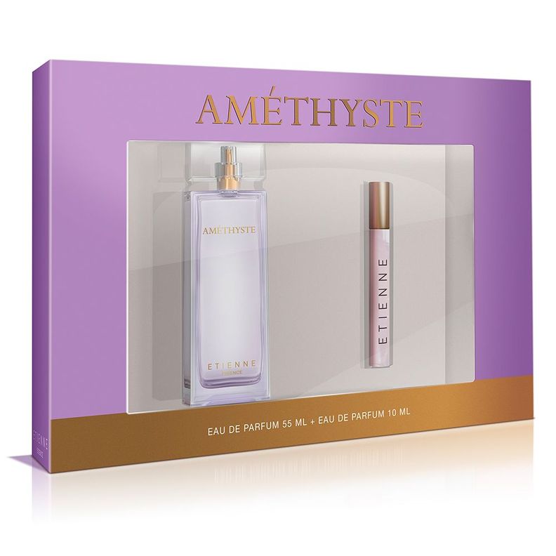 Set Etienne Essence Amethyste 55ml + Perfumero 10ml-0