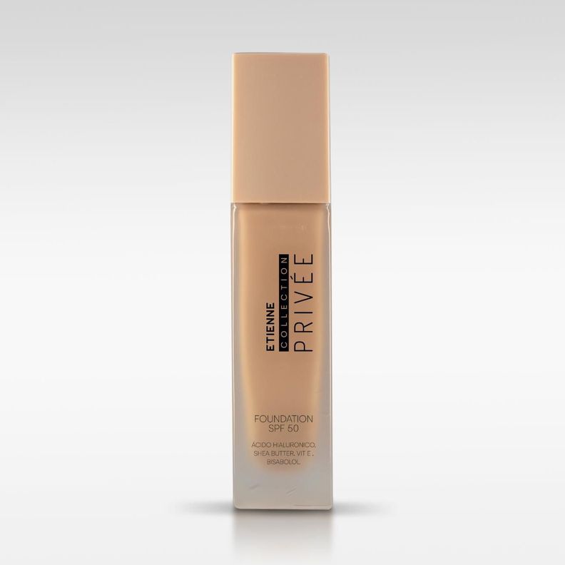 Privee Foundation SPF50 Toast 03 Acido Hialuronico y Vitam E