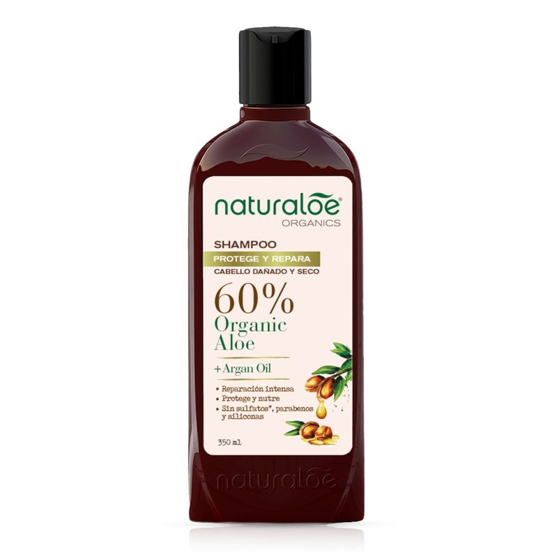 Shampoo Naturaloe Argan Oil 350ml Transparente [ 9997 ]