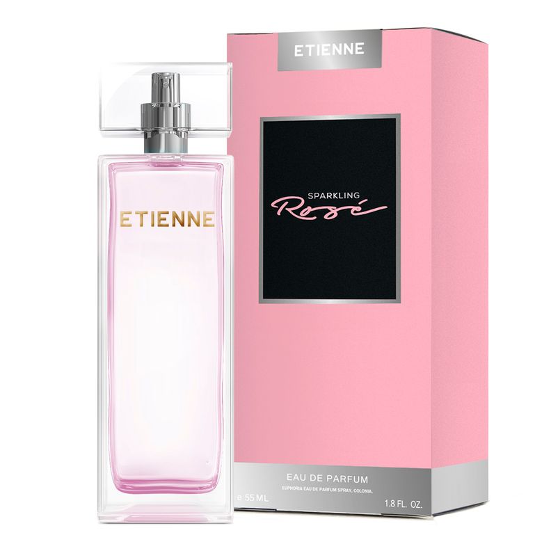 Perfume Etienne Sparkling Rose Eau de Parfum 55 ml Rosado
