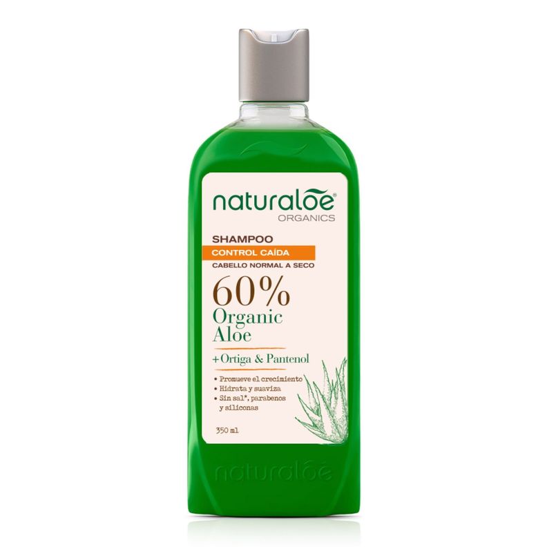 Shampoo Naturaloe Control Caída Normal 350ml-0